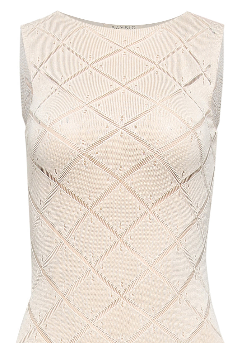 Diem Knit Slit Dress