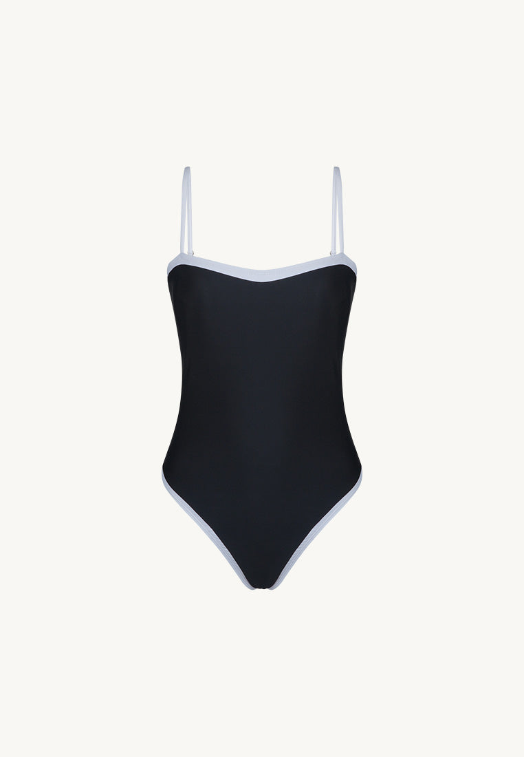 Binding Padded Swimsuit