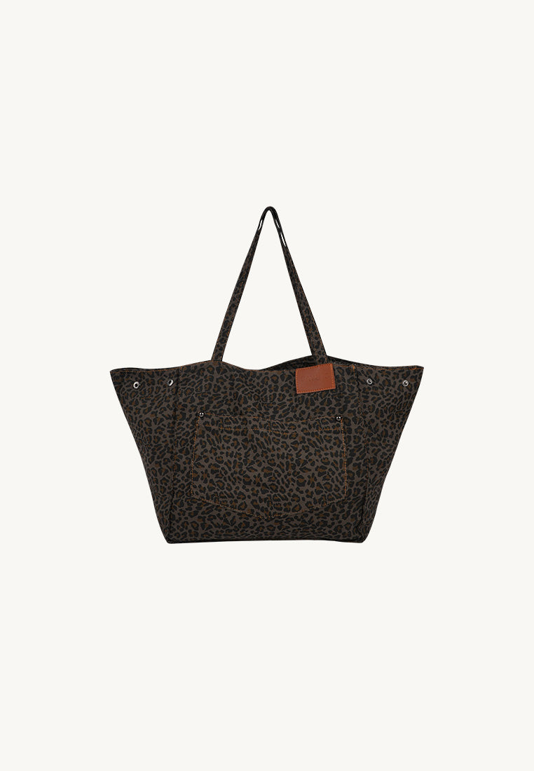 Leopard Print Tote Bag