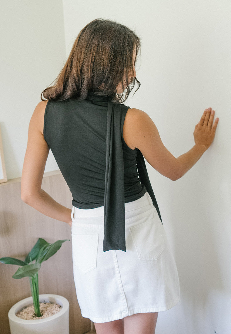 Scarf Halter Neck Top