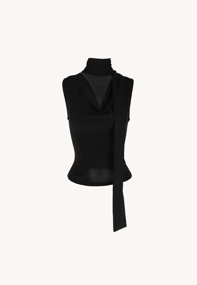 Scarf Halter Neck Top