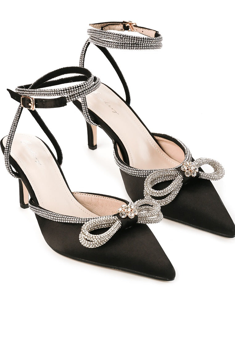 Rhinestone Stiletto Heels