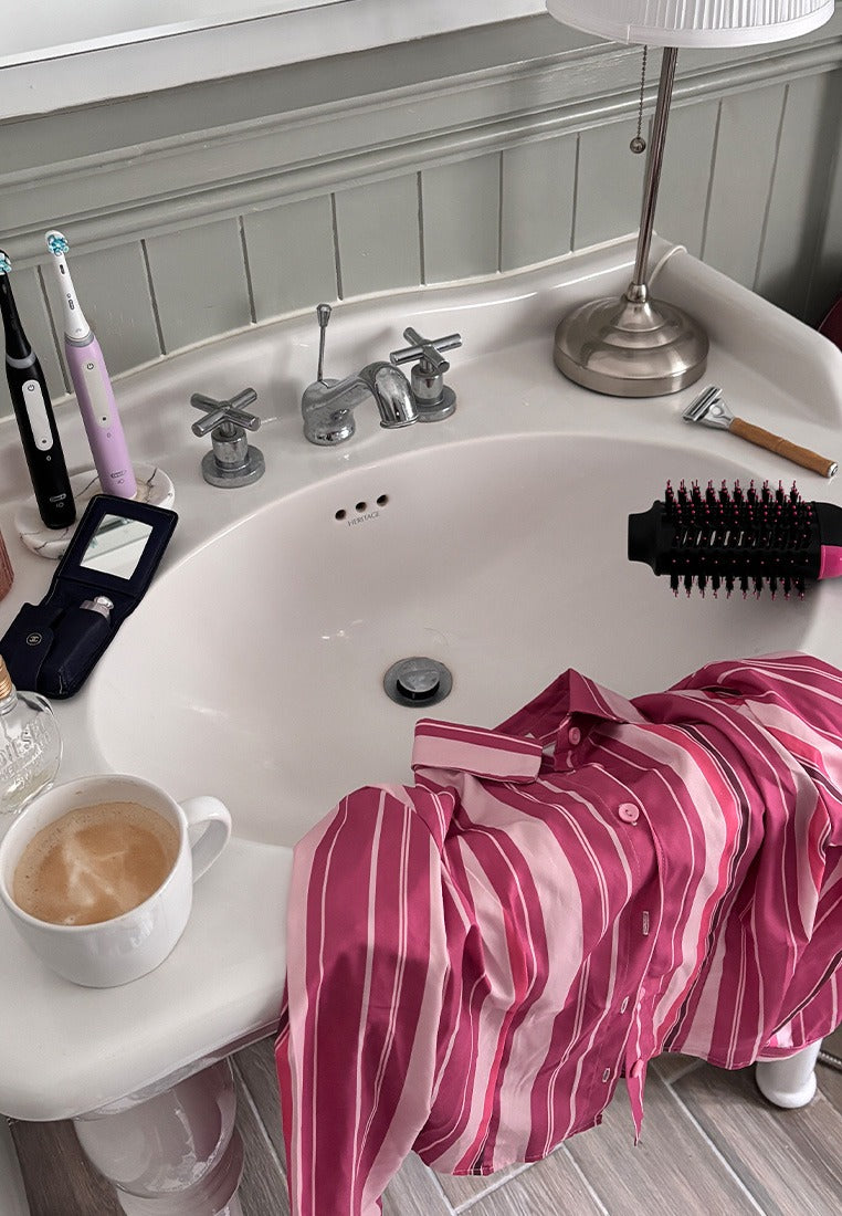 Candy Stripe Fitted Shirt