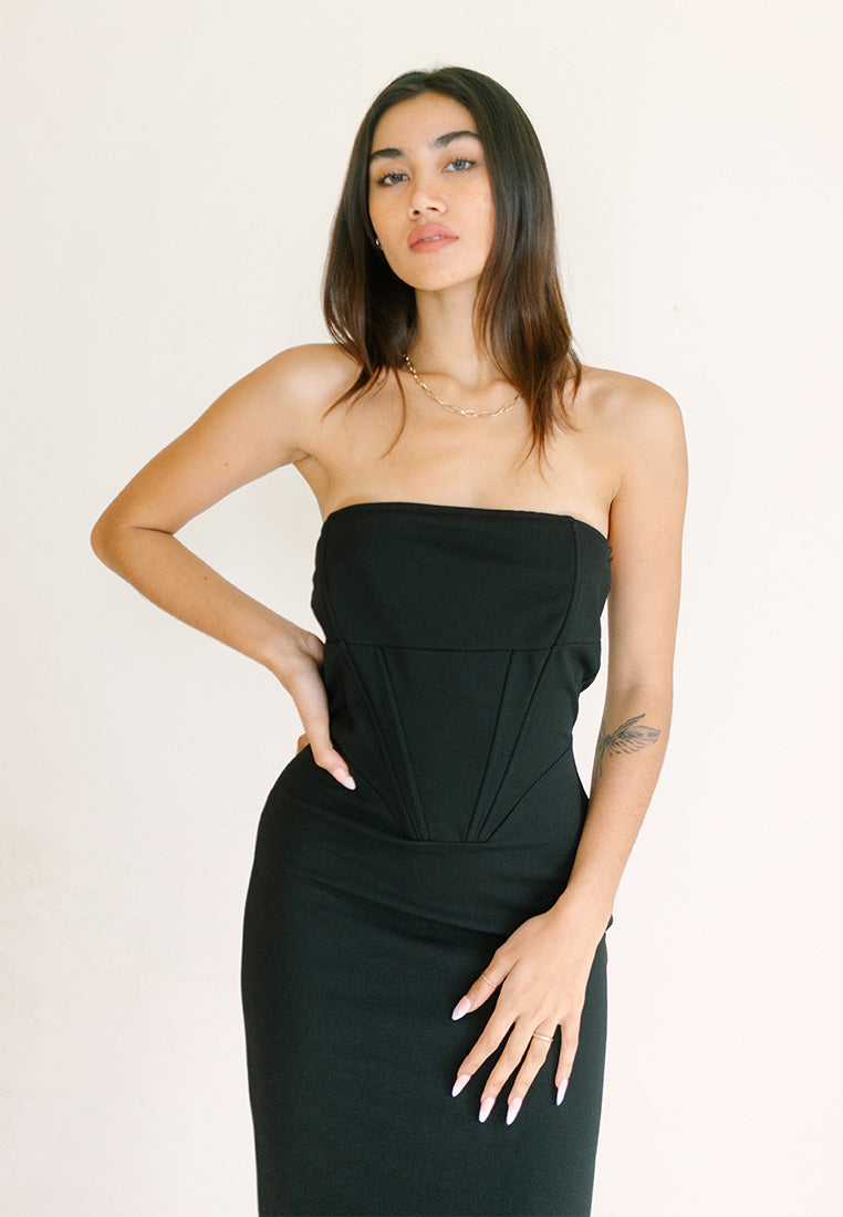Black Swan Midi Dress