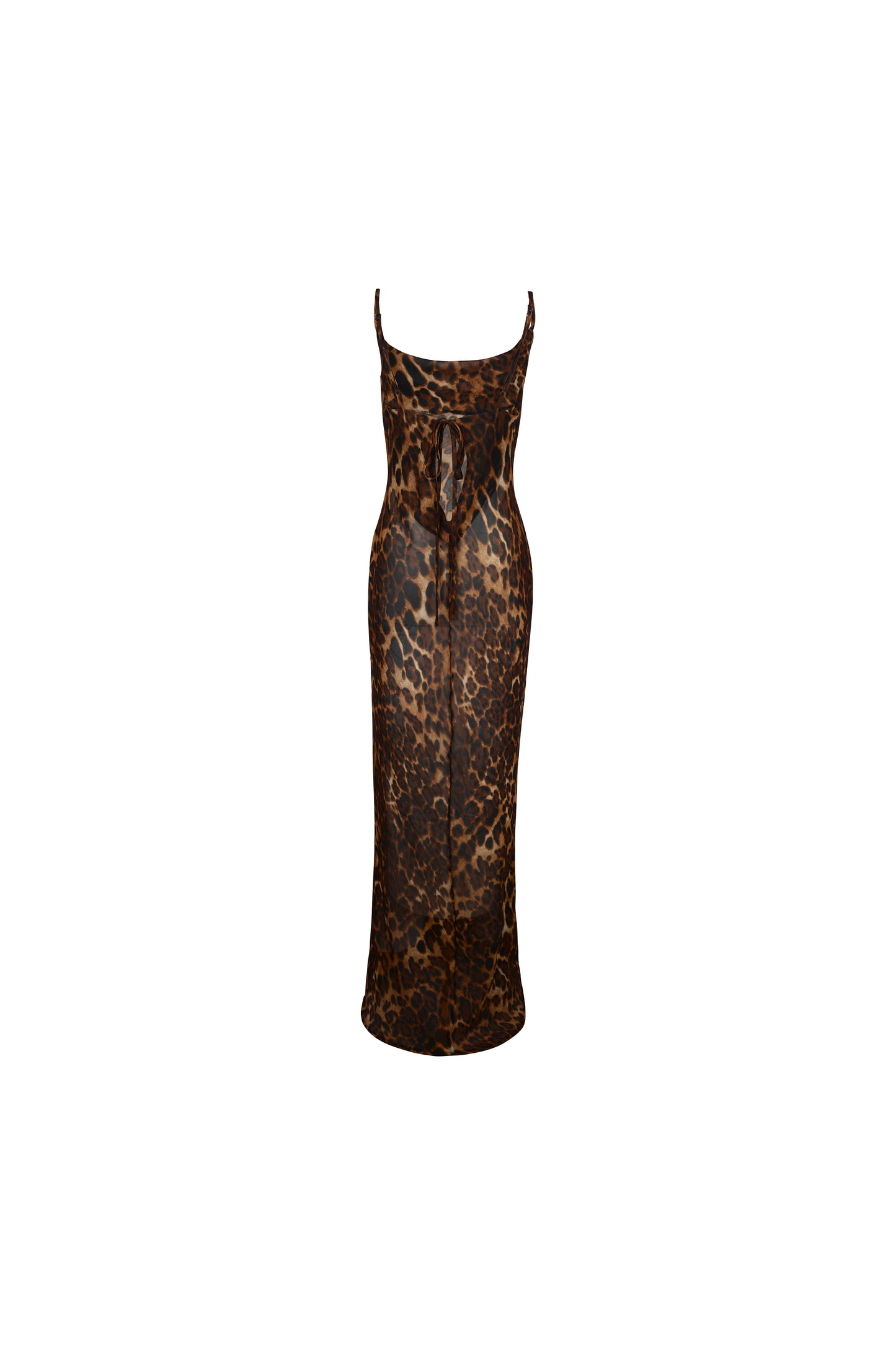 Leo Leopard Maxi Dress