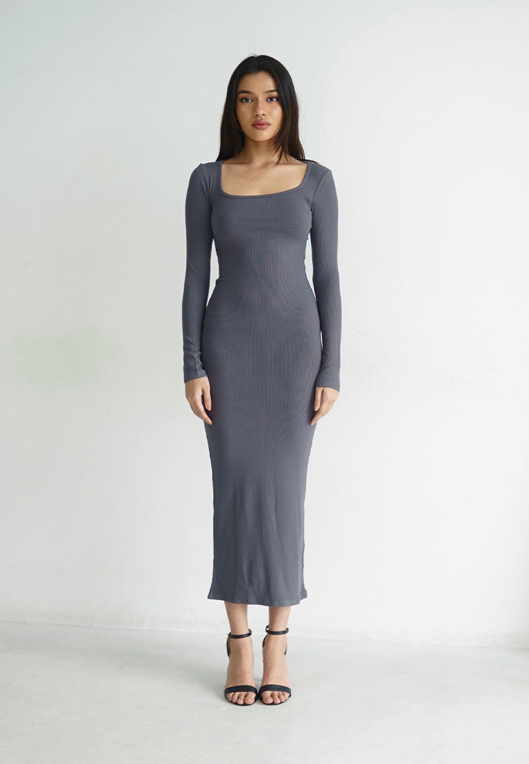 Long Sleeve Sisi Dress