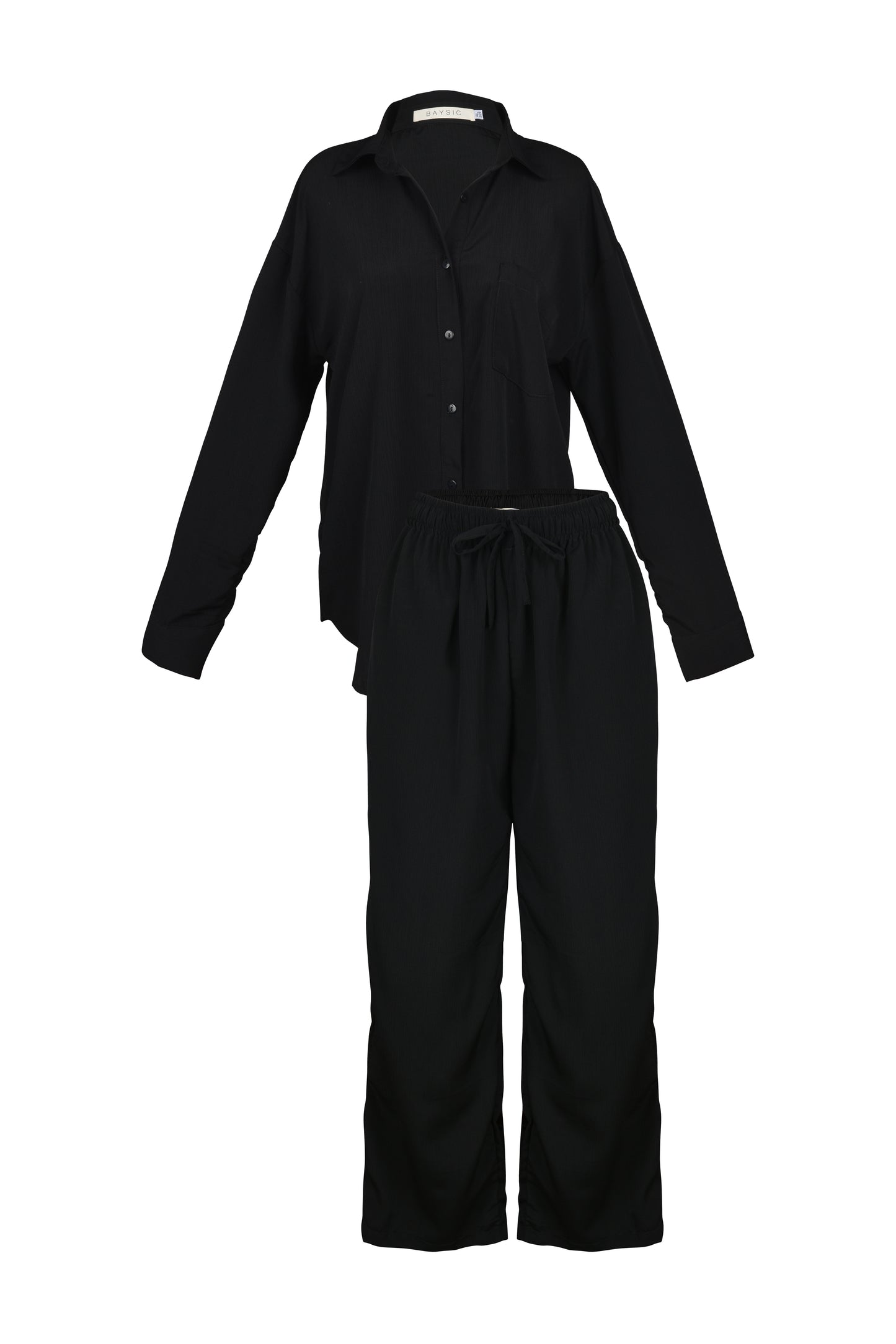Pleated Loose Two Piece