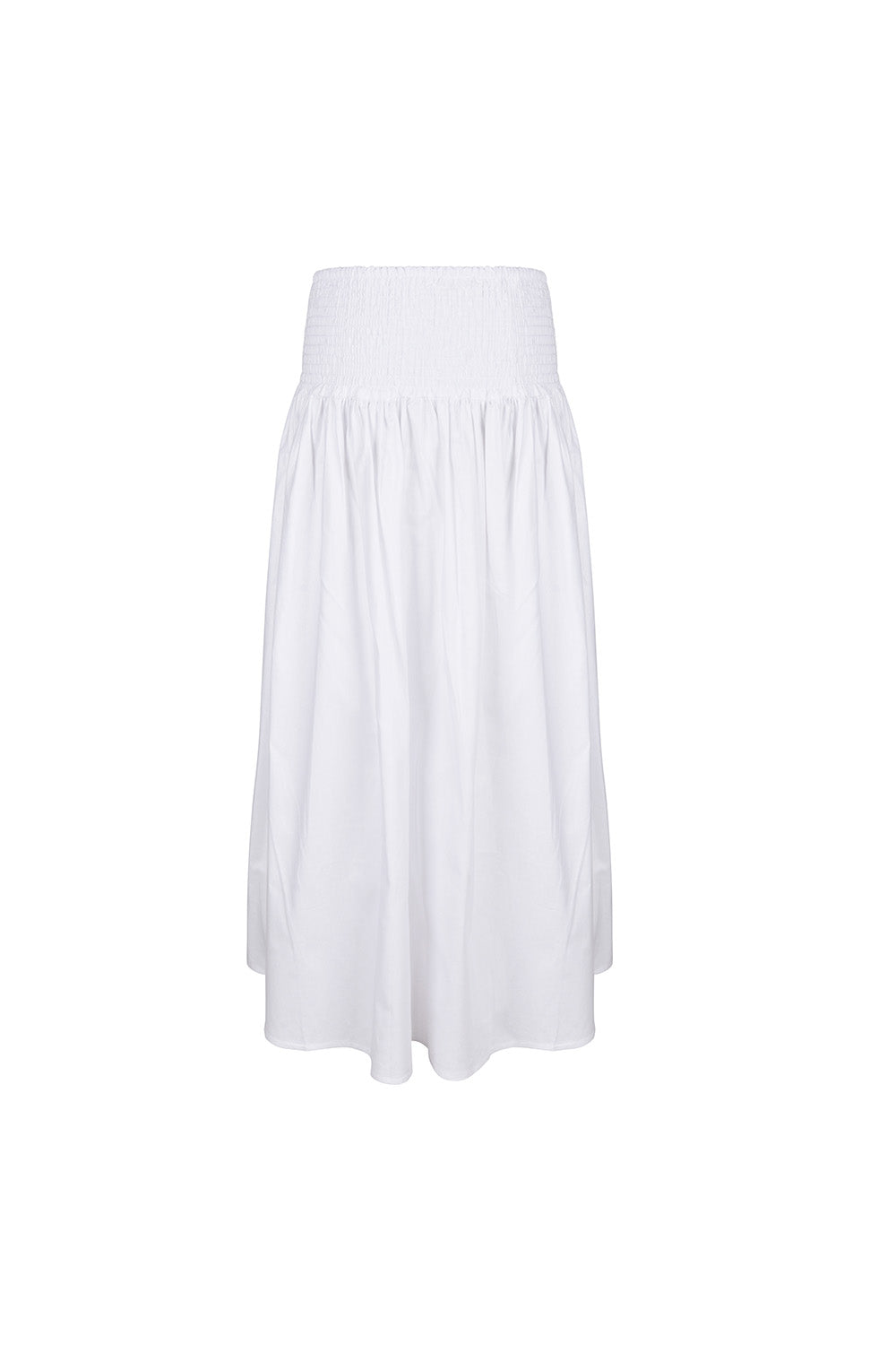 Smock Cotton Skirt