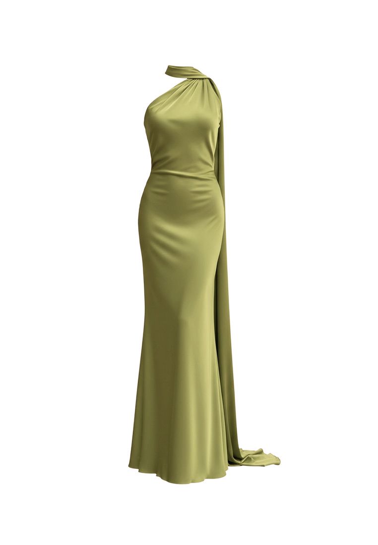 Ibiza Halter Maxi Gown