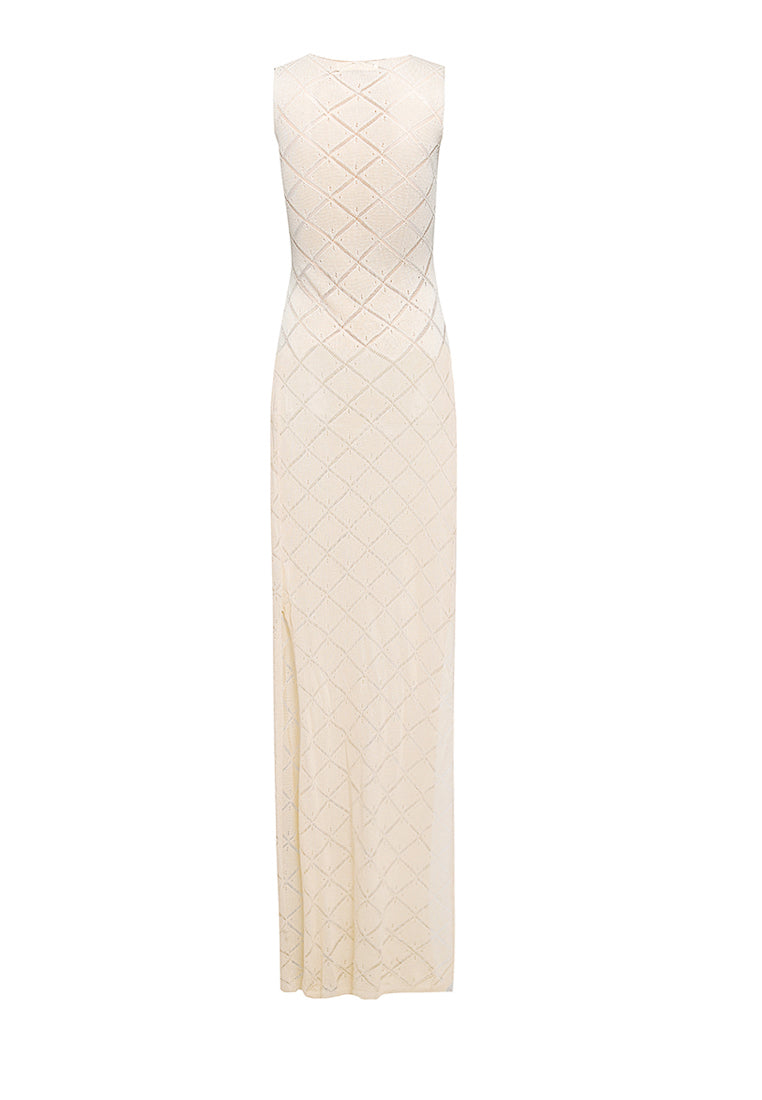 Diem Knit Slit Dress