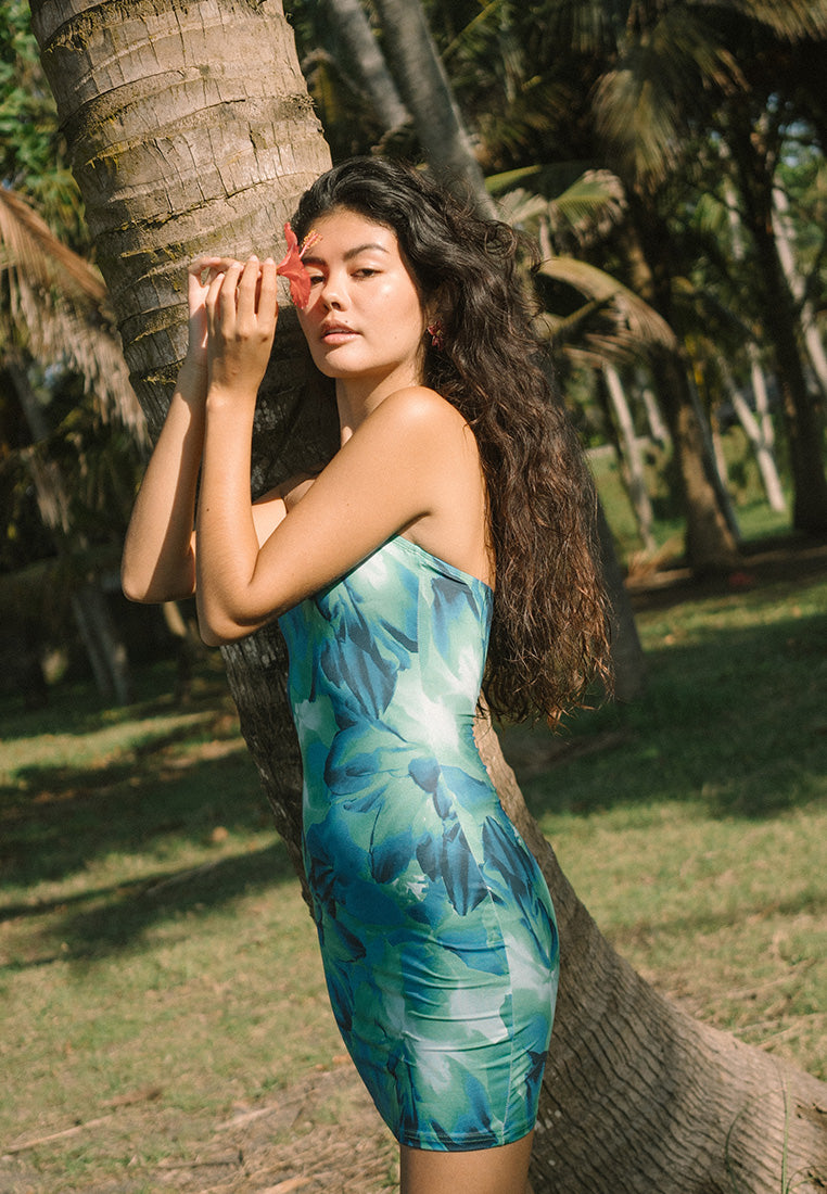 Bandeau Lily Mini Dress