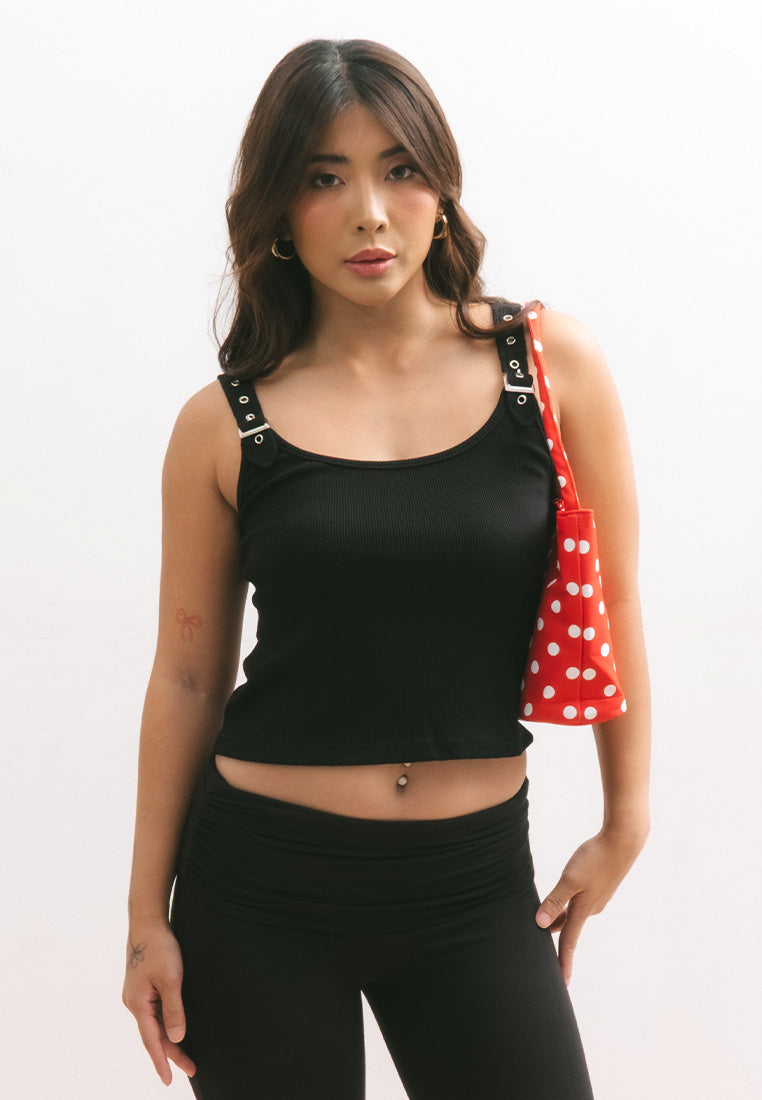 Buckle Rib Tank Top