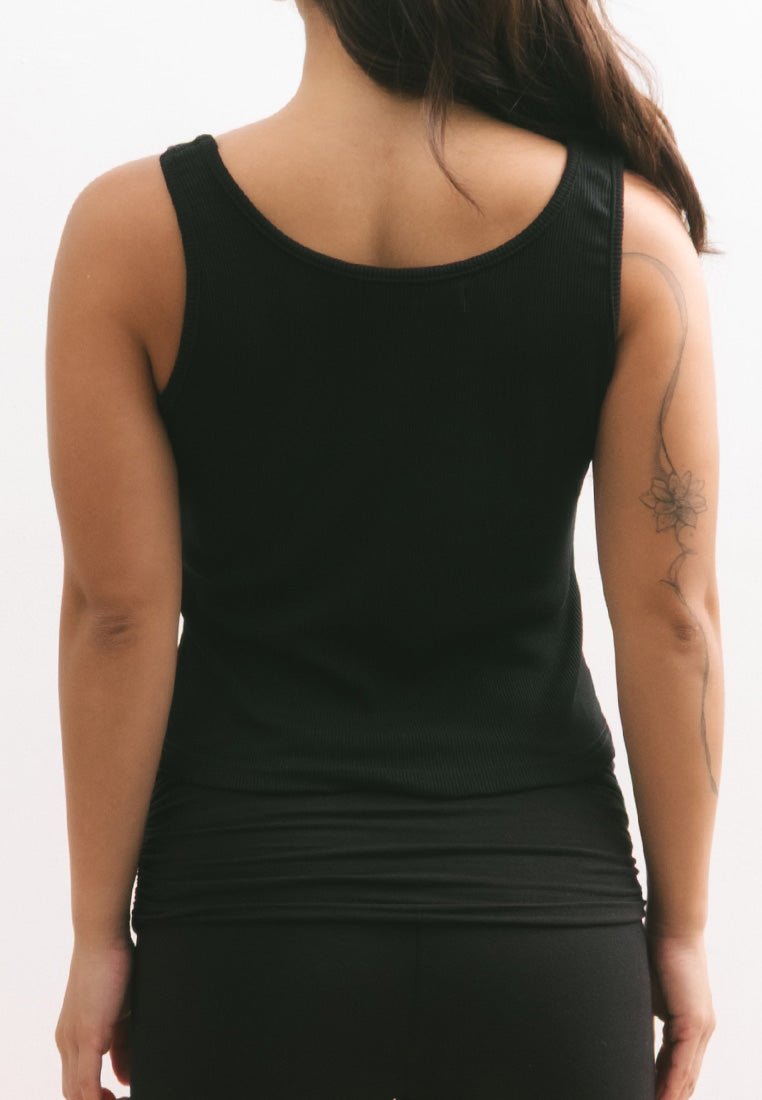 Buckle Rib Tank Top