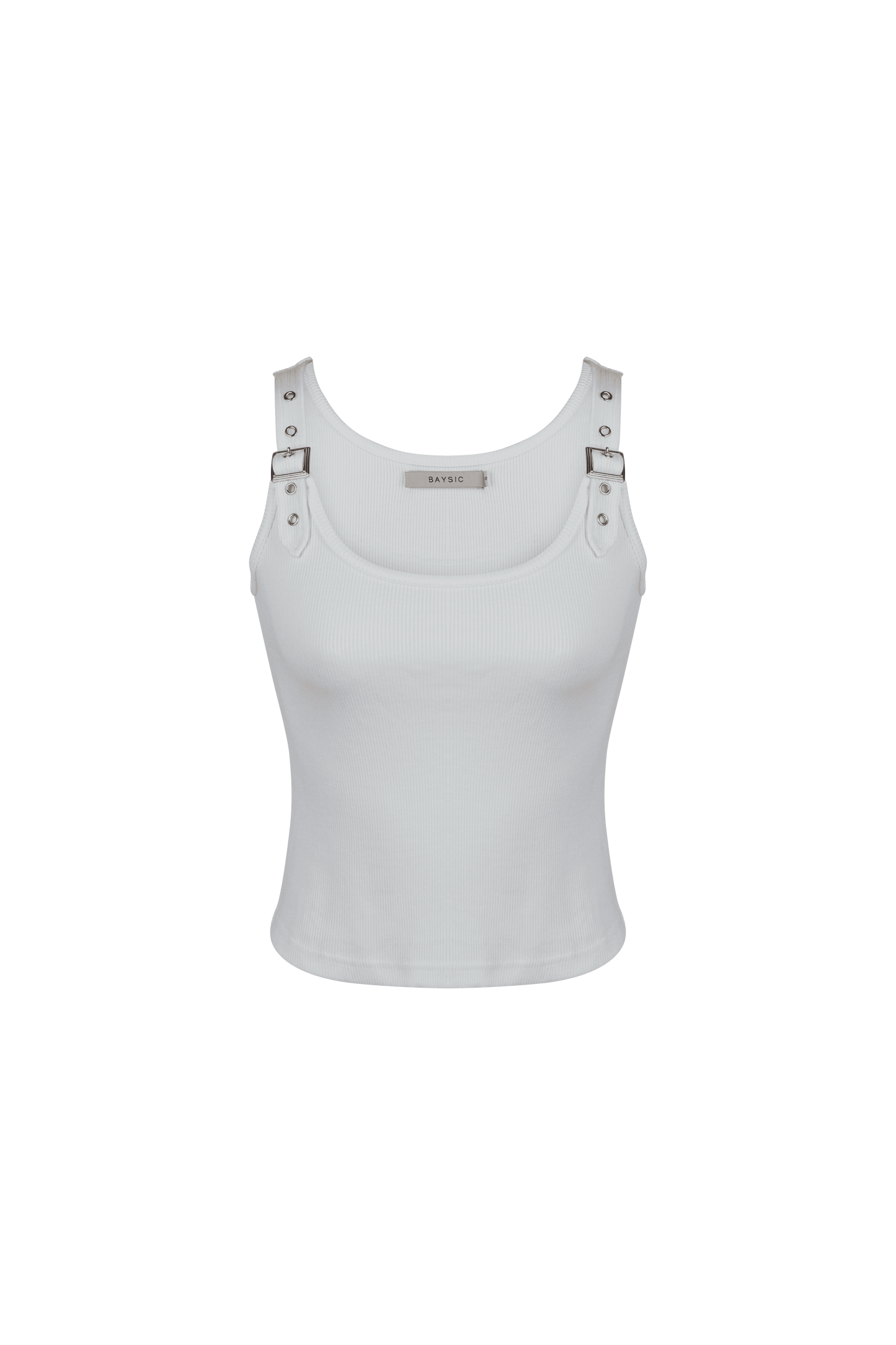 Buckle Rib Tank Top