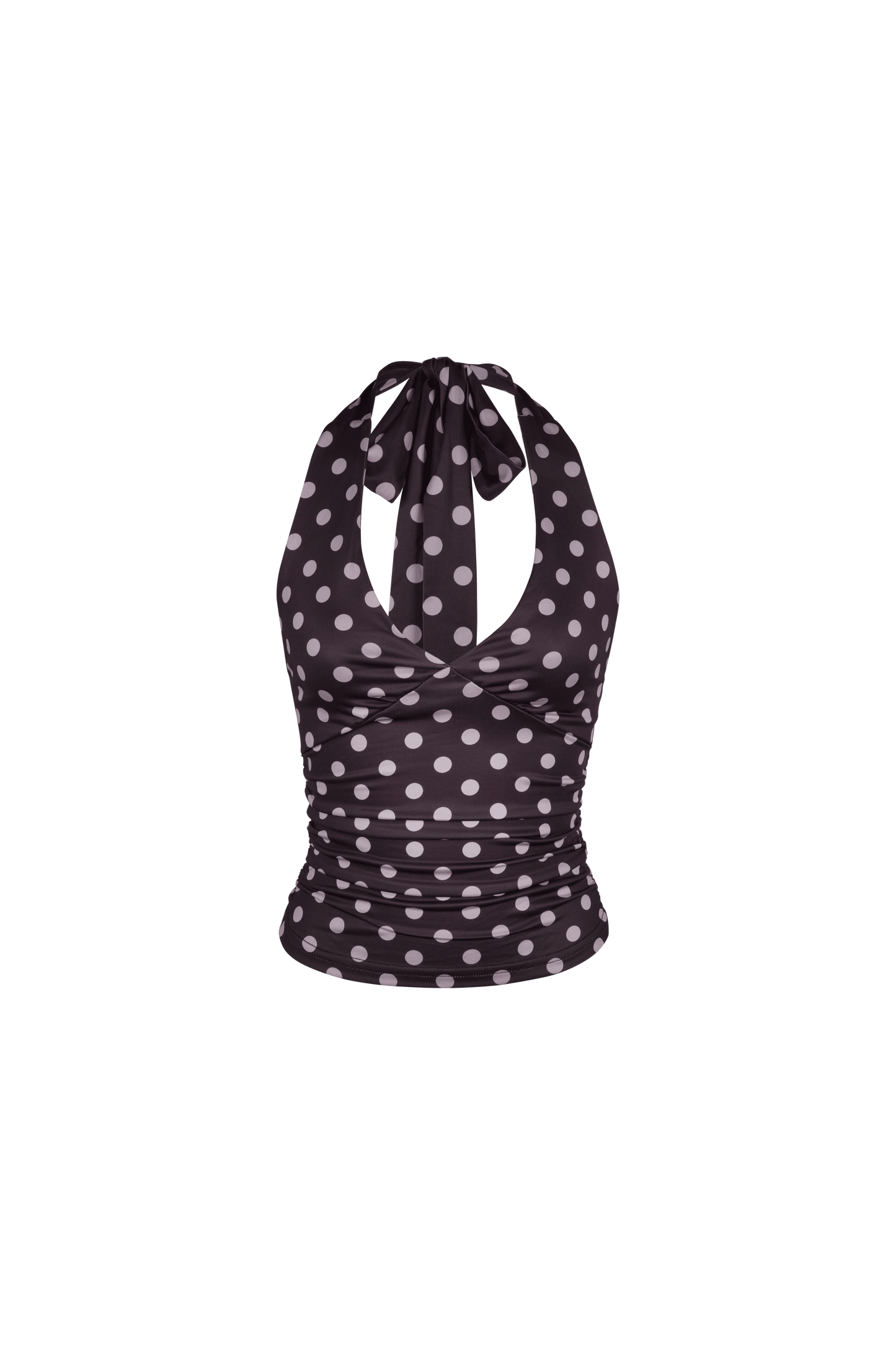 Halter Polka Dot Top