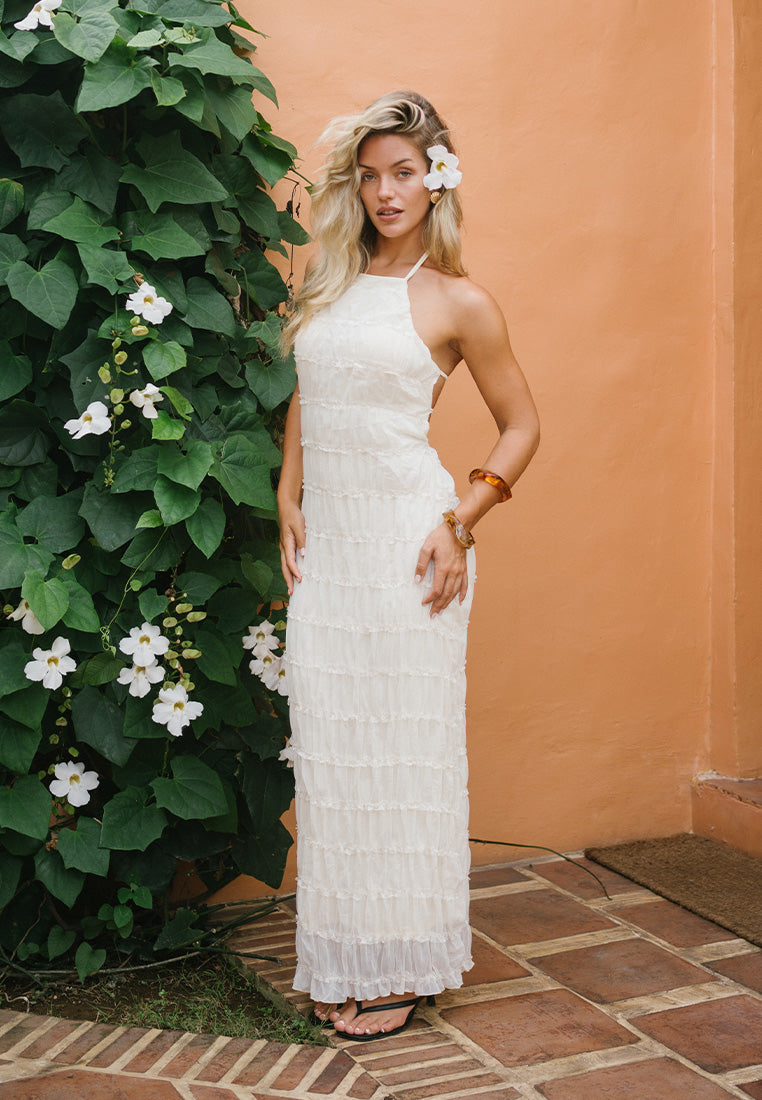 Dream Shirred Maxi Dress