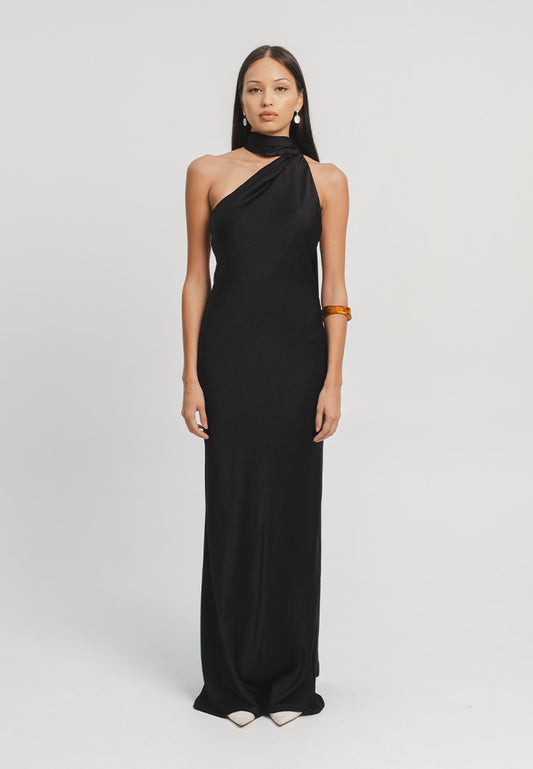 Ibiza Halter Maxi Gown