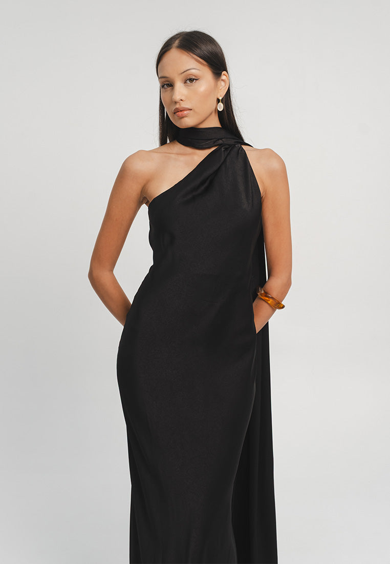 Ibiza Halter Maxi Gown