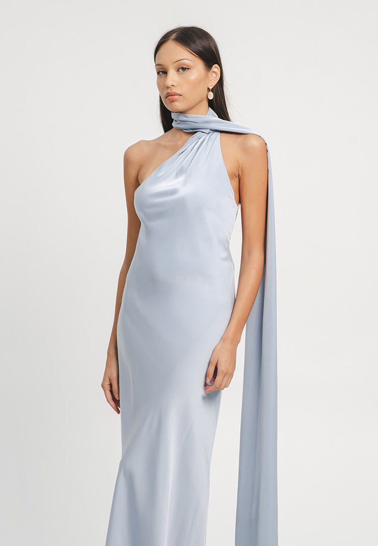 Ibiza Halter Maxi Gown