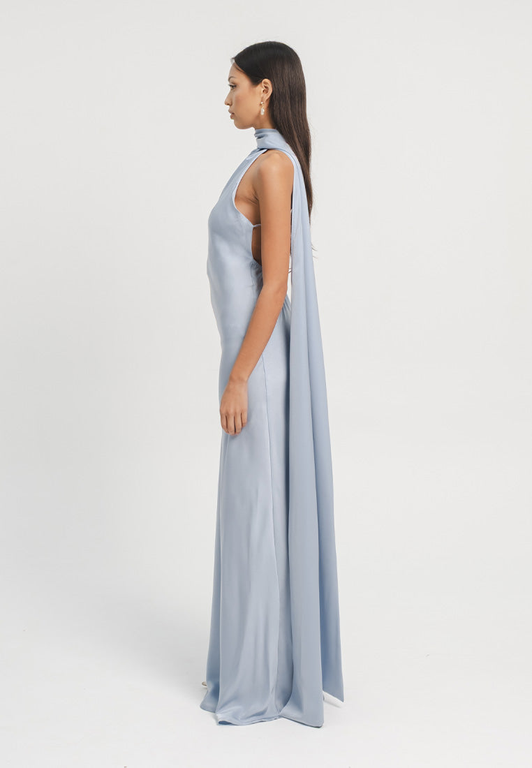 Ibiza Halter Maxi Gown