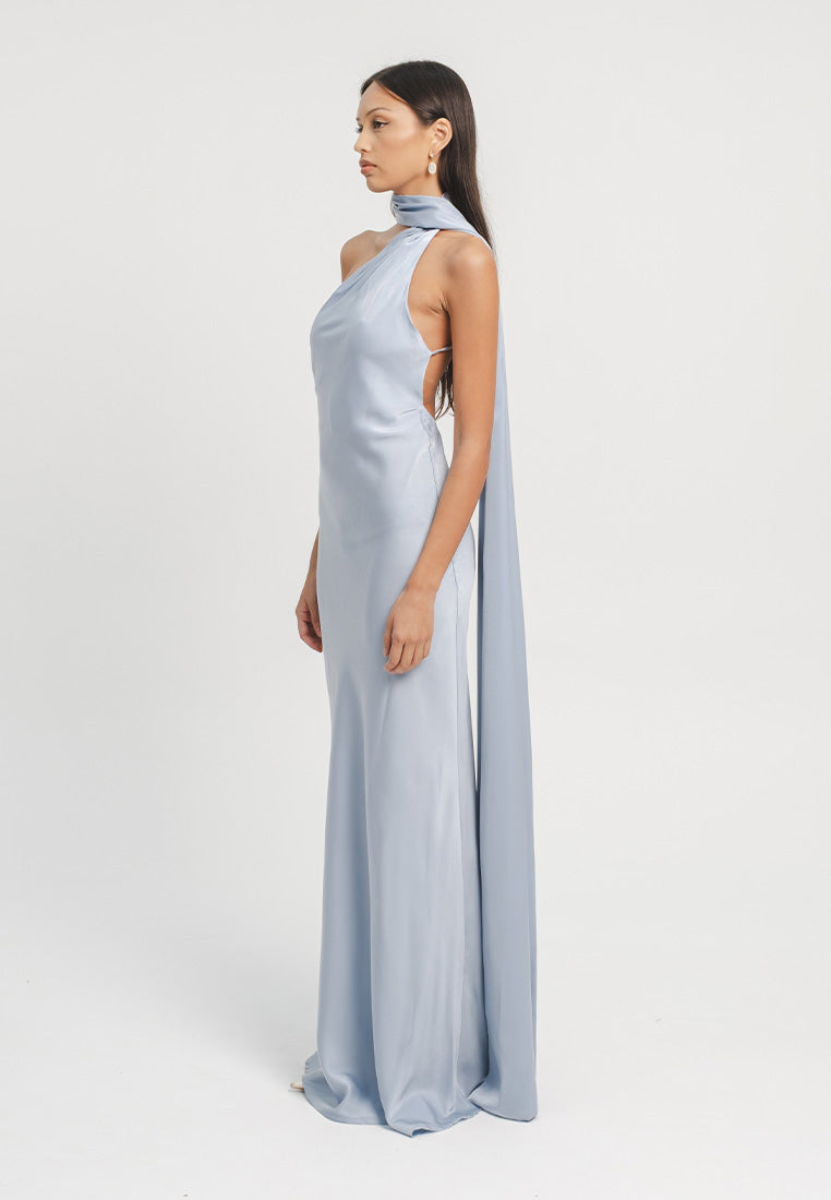 Ibiza Halter Maxi Gown