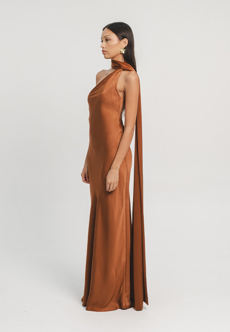 Ibiza Halter Maxi Gown