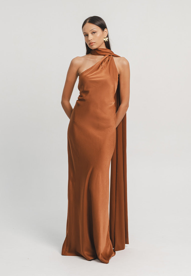 Ibiza Halter Maxi Gown