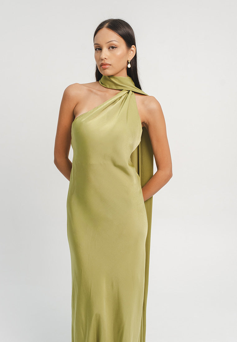 Ibiza Halter Maxi Gown