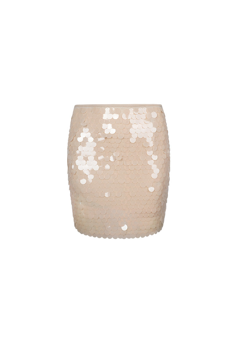 Iconic Sequin Shell Mini Skirt