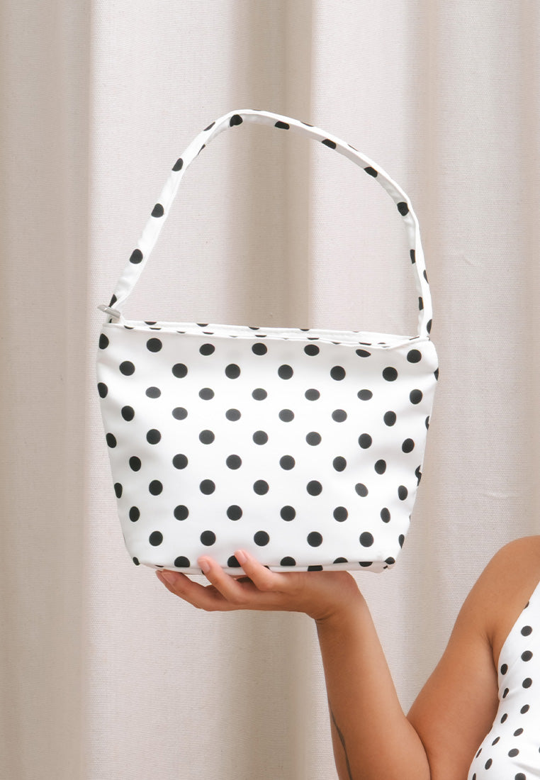 Mini Polka Dot Hand Bag