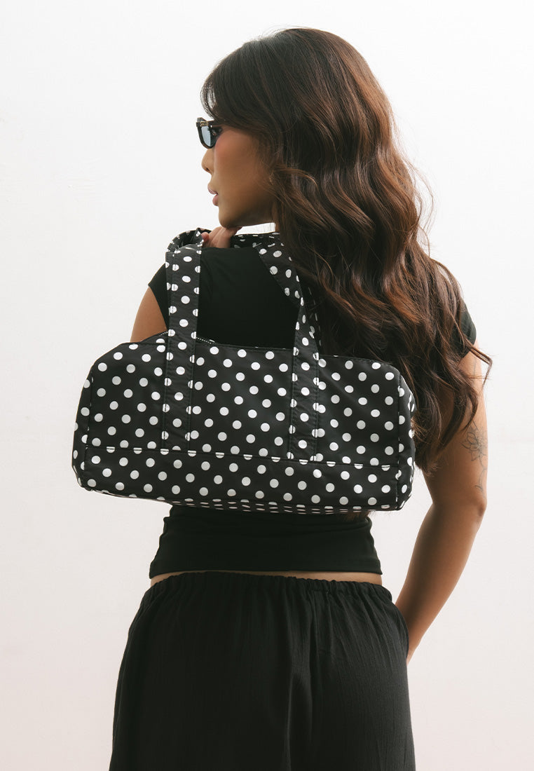 Multi Polka Dot Shoulder Bag