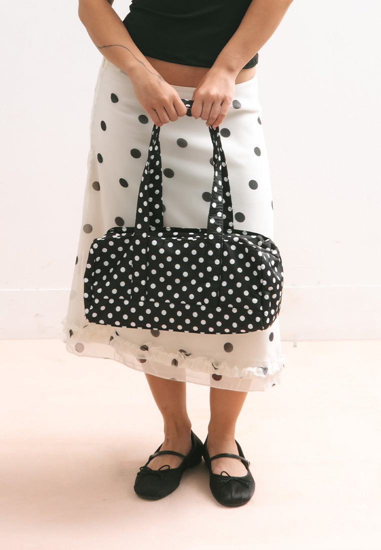 Multi Polka Dot Shoulder Bag