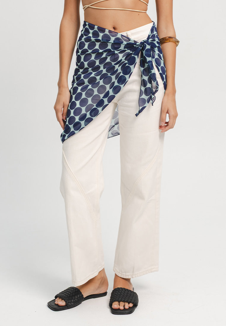 Multiway Polka Dot Wrap Tie