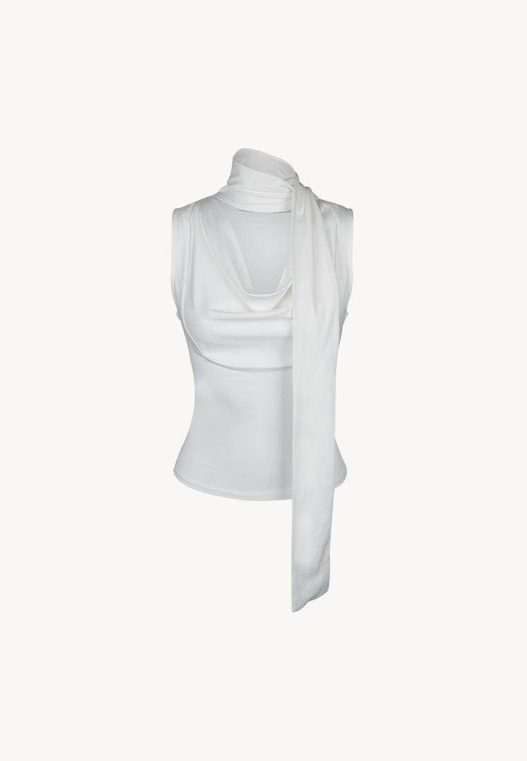 Scarf Halter Neck Top