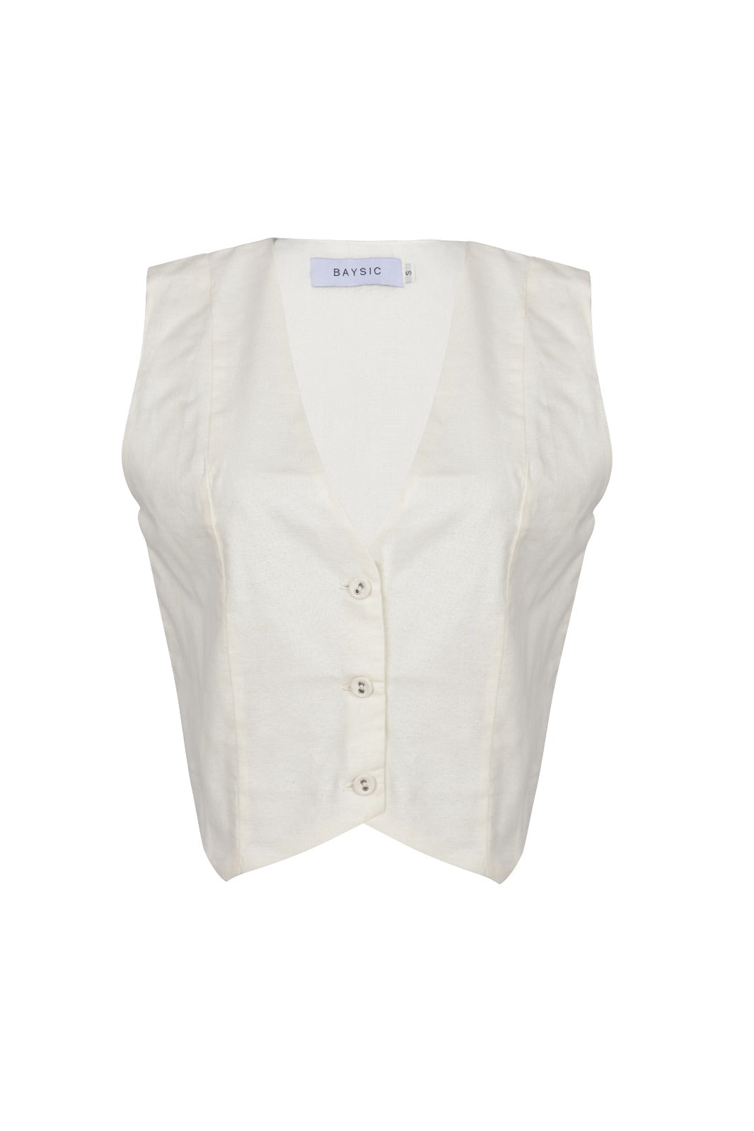 Linen Vest Top