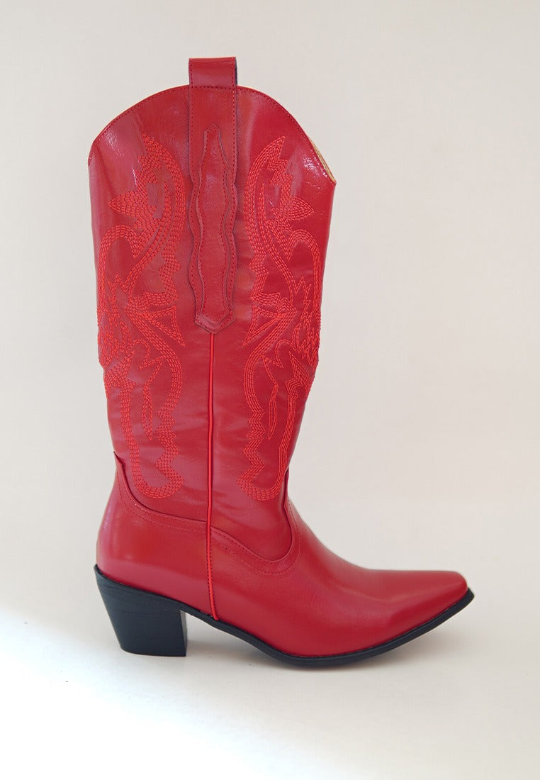 Cowboy Midi Boots