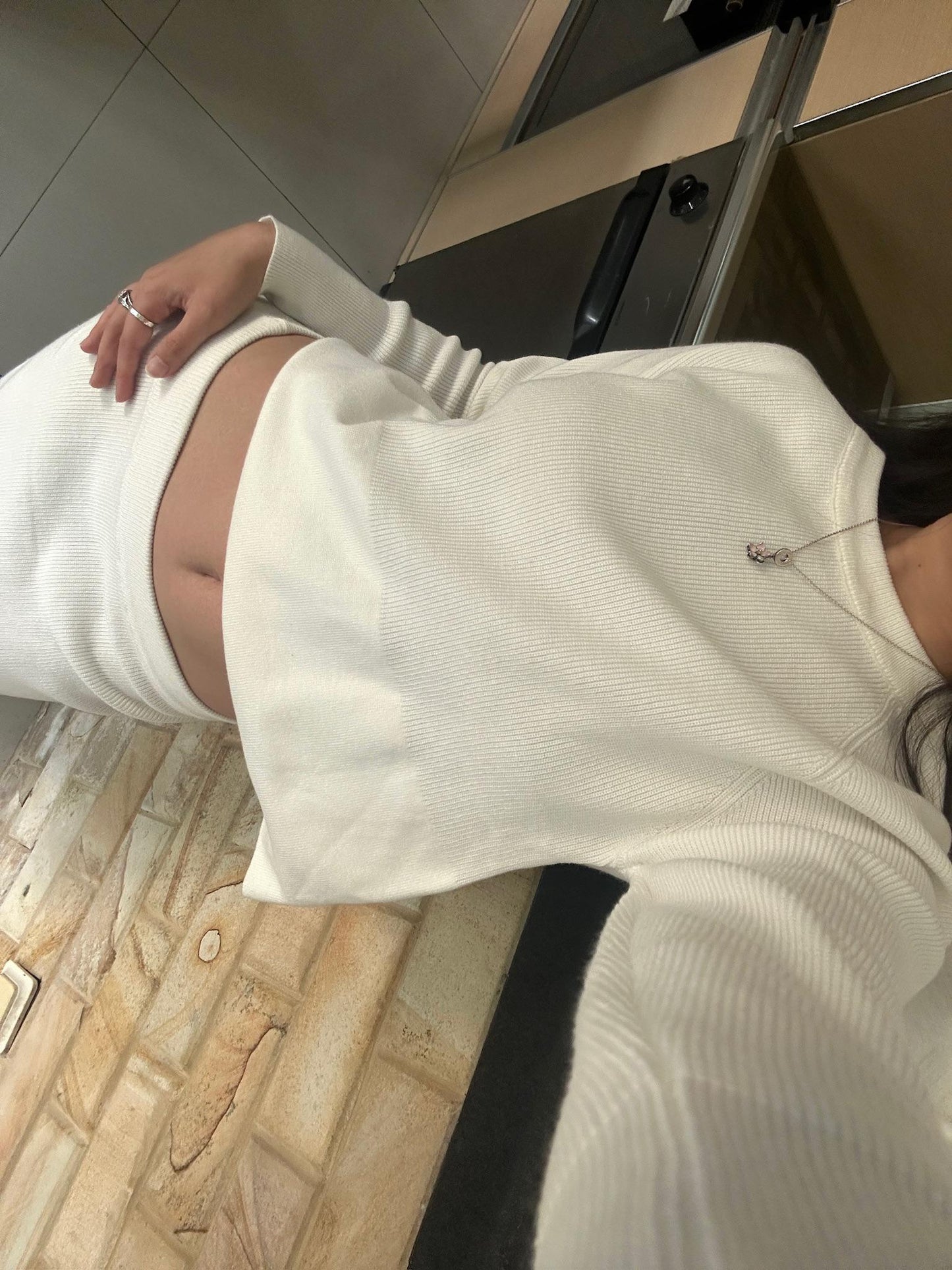 Knitted Set Skirt