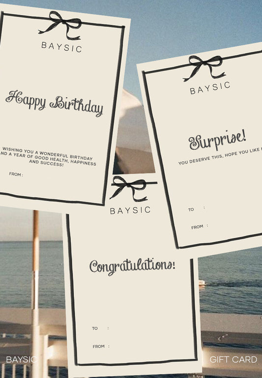 BAYSIC Gift Card