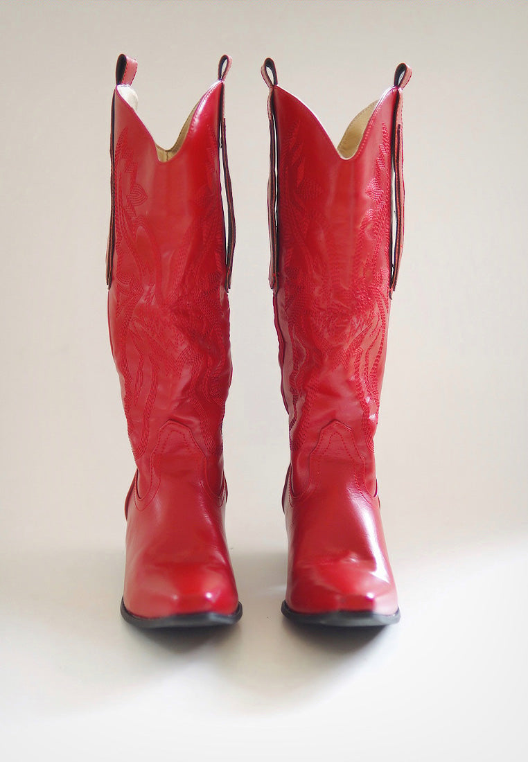 Cowboy Midi Boots