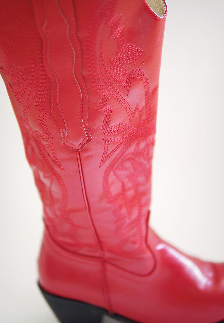 Cowboy Midi Boots