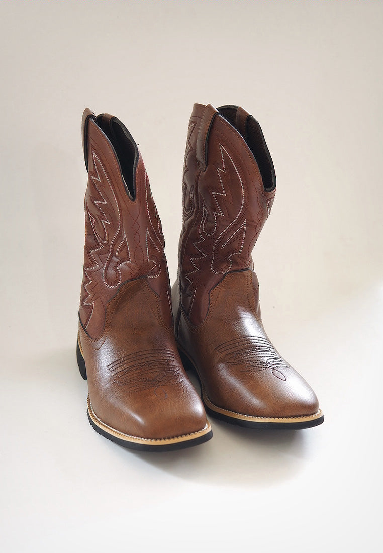 Flat Cowboy Boots
