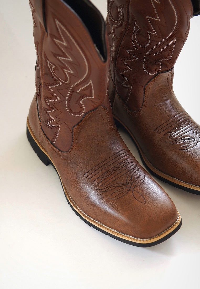 Flat Cowboy Boots