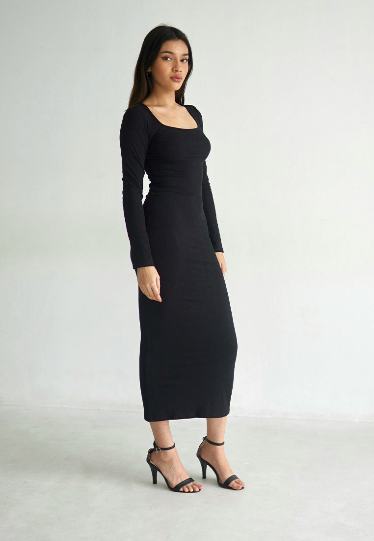 Long Sleeve Sisi Dress