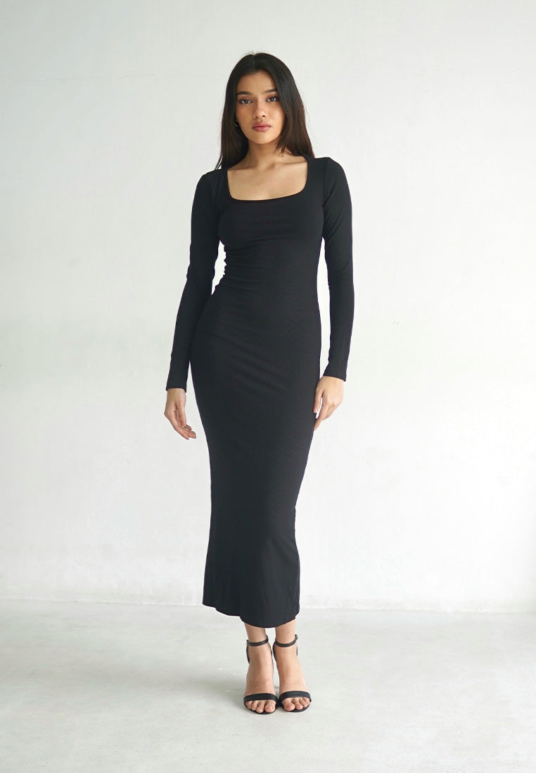 Long Sleeve Sisi Dress