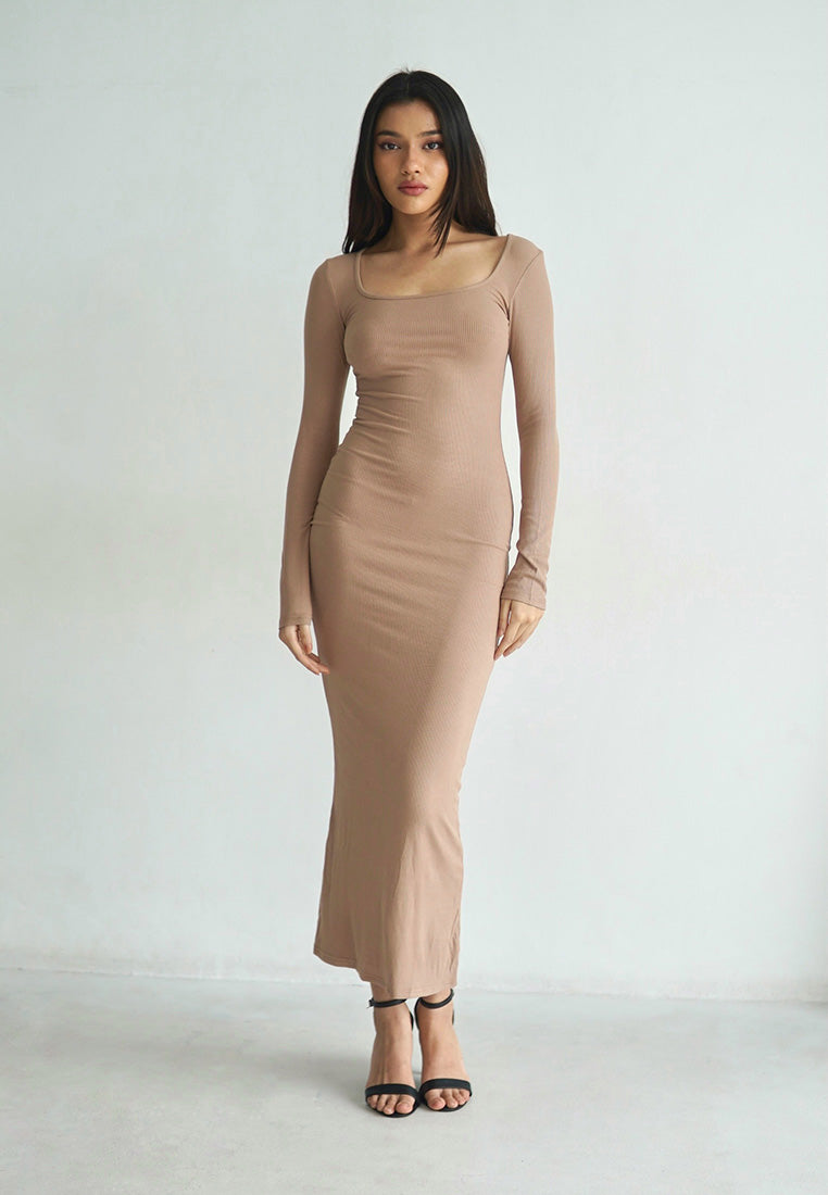 Long Sleeve Sisi Dress