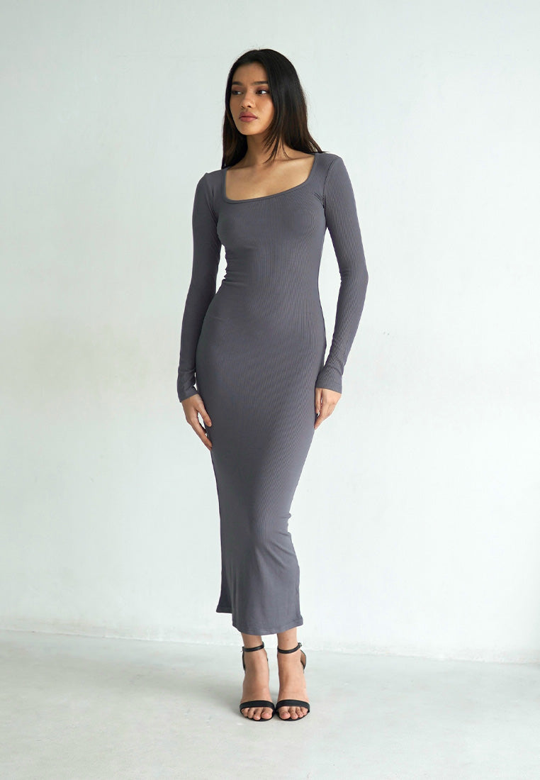 Long Sleeve Sisi Dress