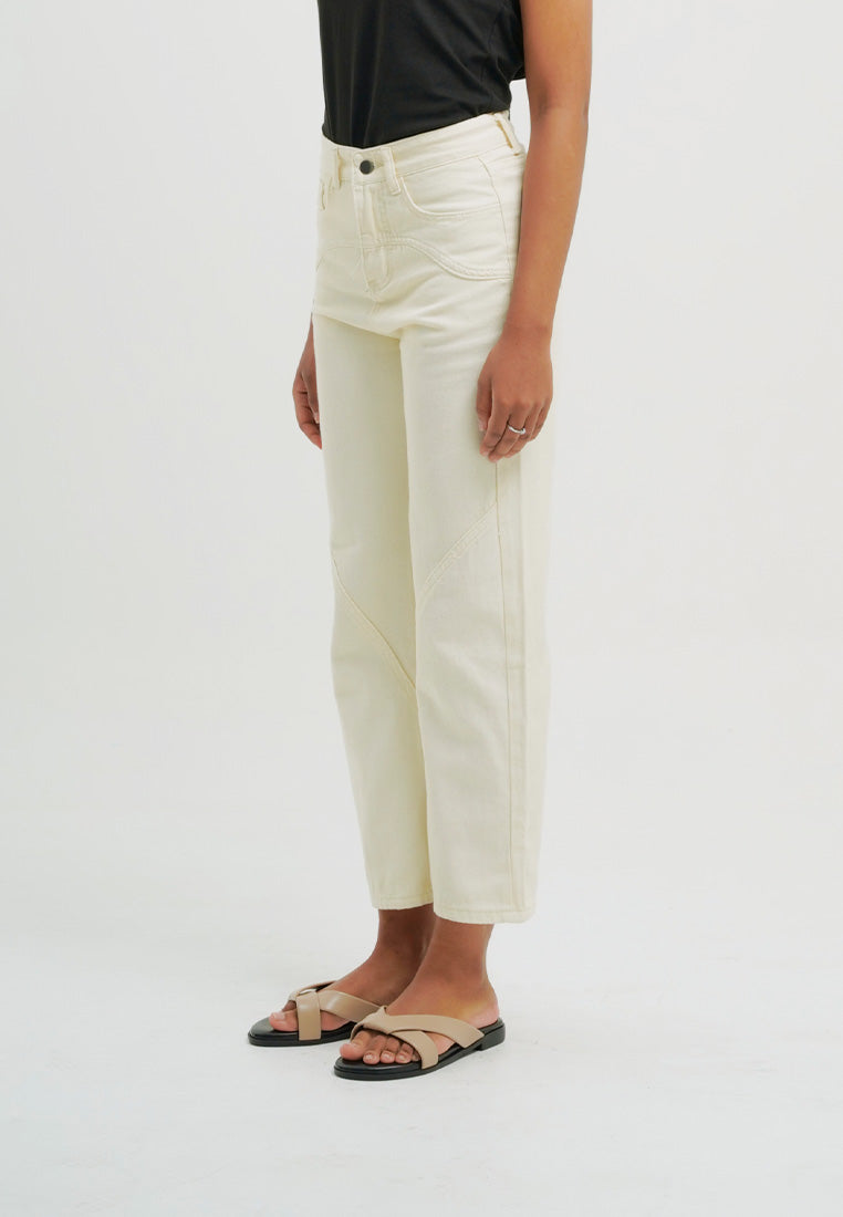 Mistletoe Cream Pants