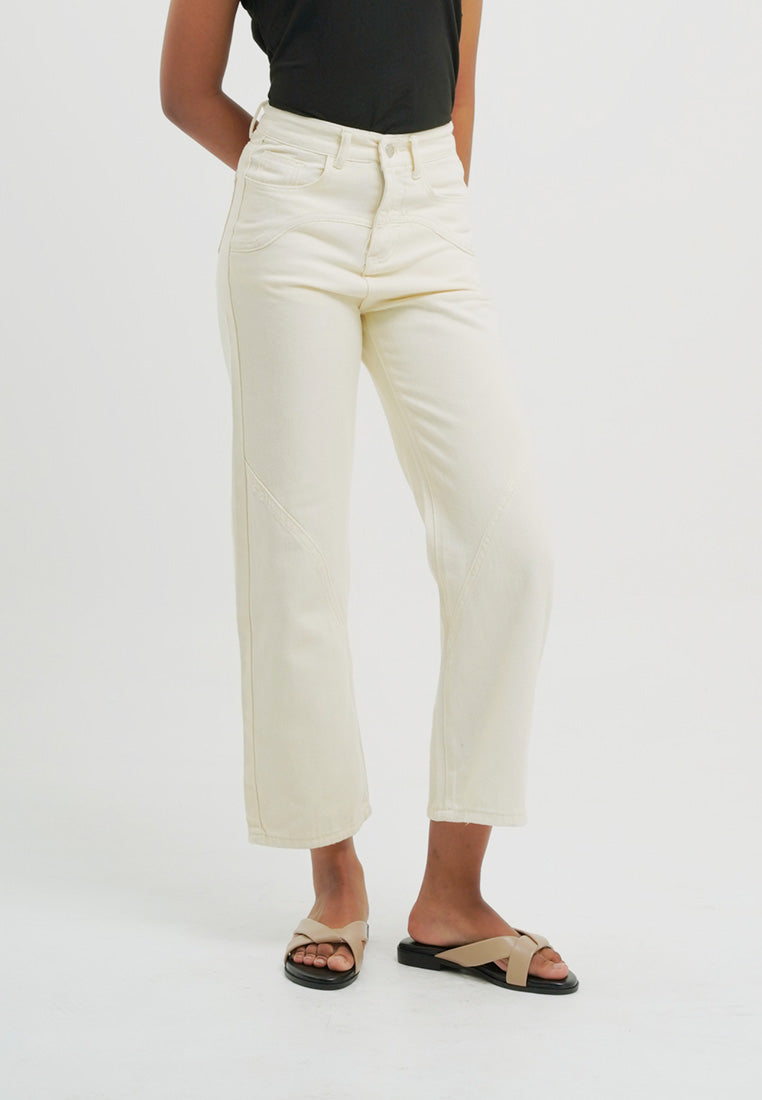 Mistletoe Cream Pants