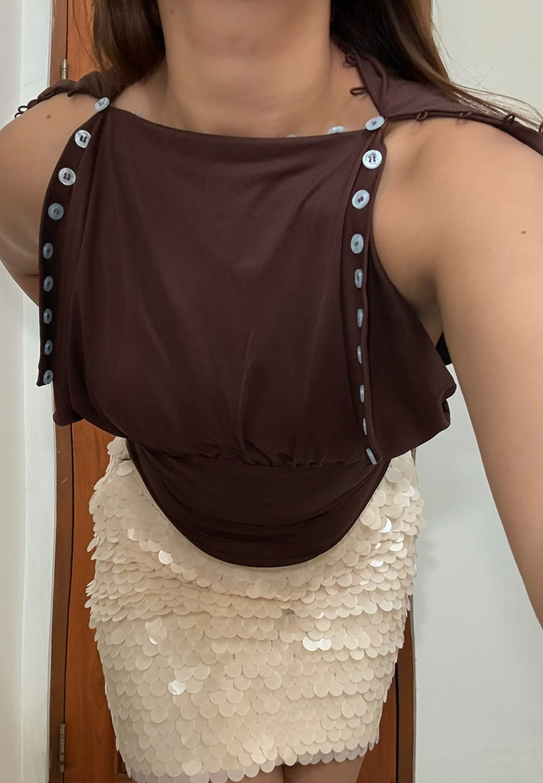 Multiway Button Top