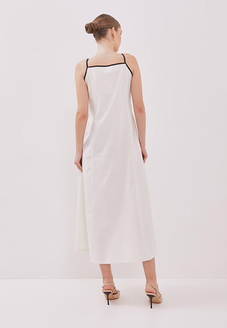 Outline Linen Long Dress